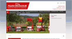 Desktop Screenshot of feucht-obsttechnik.de